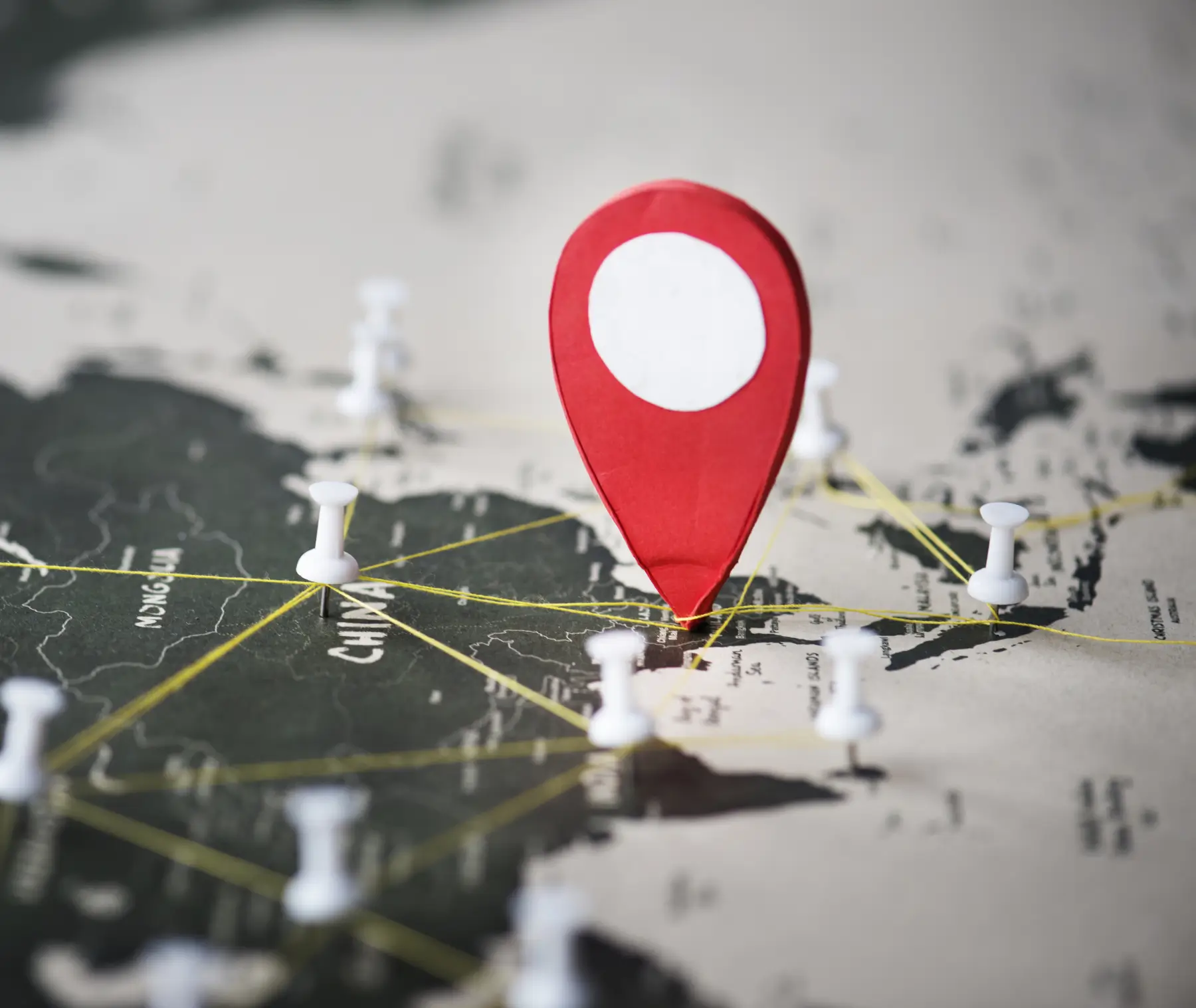 Guía visual de estrategia de SEO local para empresas con presencia en varias zonas